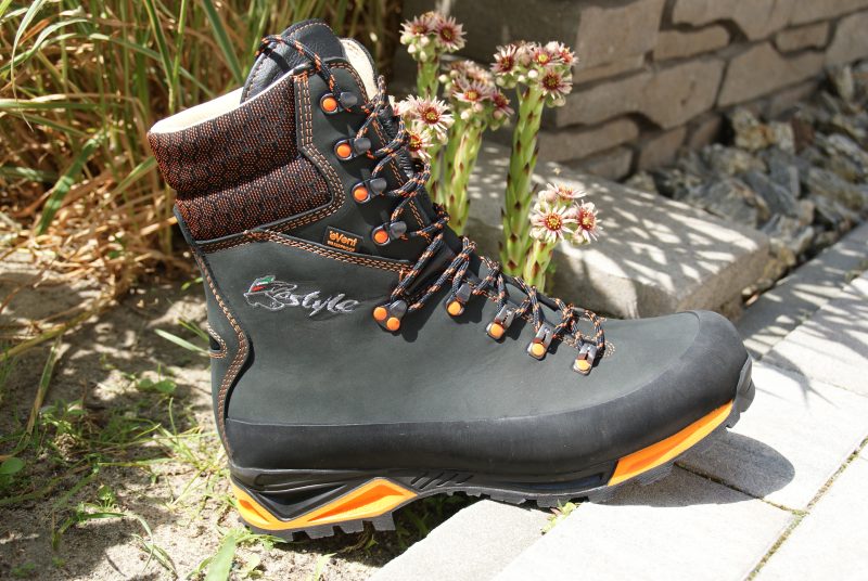 Buty KOSTYLE myśliwskie, trekkingowe, outdoorowe KS-RISE z nubuku z podeszwą Vibram – Wodoodporne i trwałe - obrazek 5