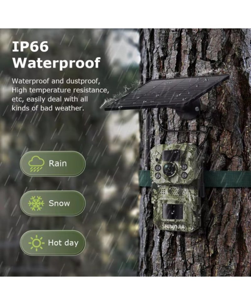 Fotopułapka H81 GPS 4G – Kamera Leśna z Detekcją Ruchu, GPS i Zdalnym Sterowaniem - obrazek 2