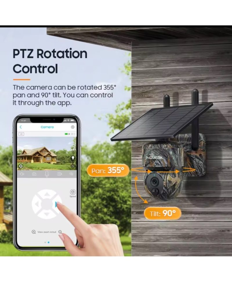 Kamera Obrotowa ST-517C 4G z Panelem Solarnym – Monitoring Bez Wi-Fi i Zasilania - obrazek 5