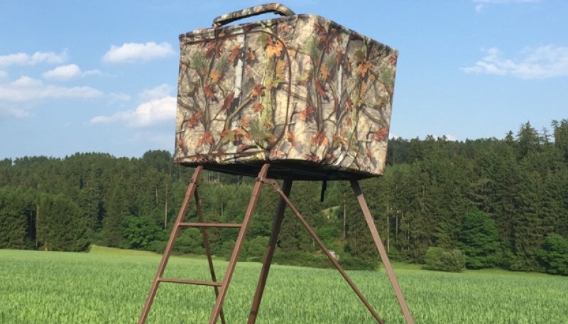 Ambona myśliwska wolnostojąca zwyżka 360° 2,5 m - obrazek 2