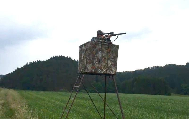 Ambona myśliwska wolnostojąca zwyżka 360° 2,5 m - obrazek 3