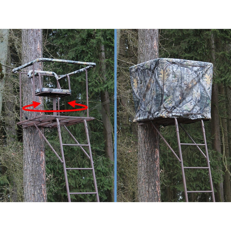 Ambona myśliwska przydrzewna obrotowa 5,4 m GRATIS KAMUFLAŻ - obrazek 3