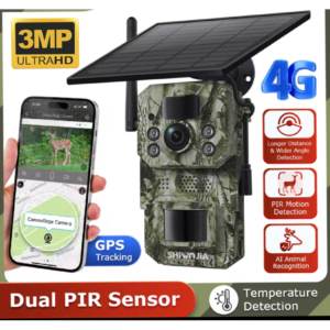 Fotopułapka H81 GPS 4G – Kamera Leśna z Detekcją Ruchu, GPS i Zdalnym Sterowaniem